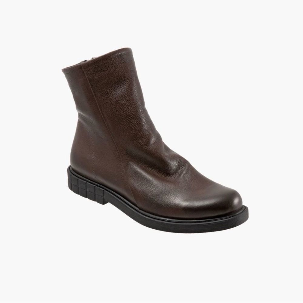 Buenos Brown Leather ‘Olive’ Boots